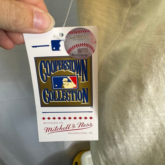 Mitchell & Ness Philadelphia Phillies Cooperstown Vintage Logo Slub Tee XL - Picture 7 of 9